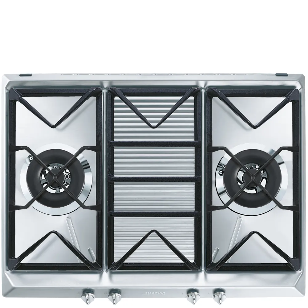 Bếp từ & bếp gas 69 cm Contemporanea – Thép không gỉ