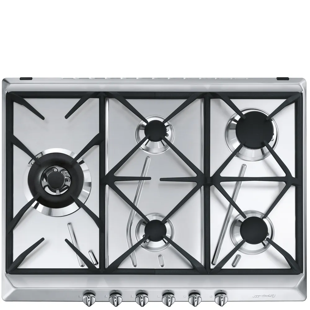 Bếp từ & bếp gas 69 cm Contemporanea – Thép không gỉ