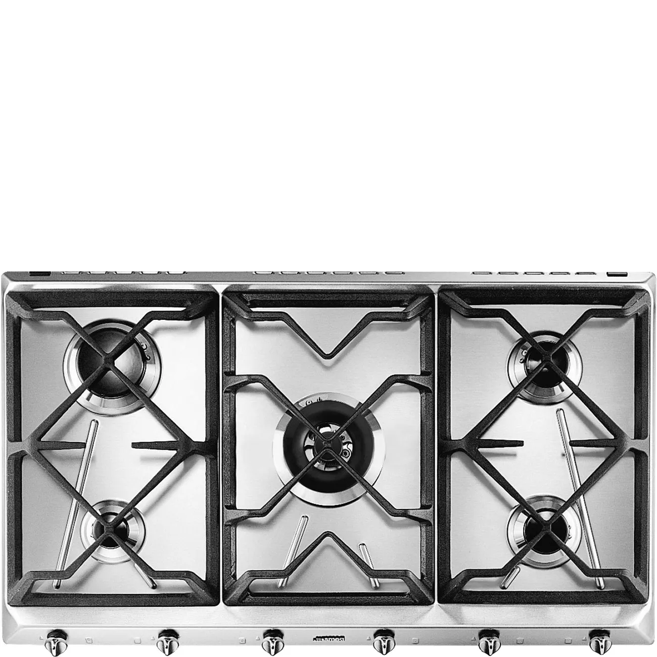 Bếp từ & bếp gas 89 cm Contemporanea – Thép không gỉ