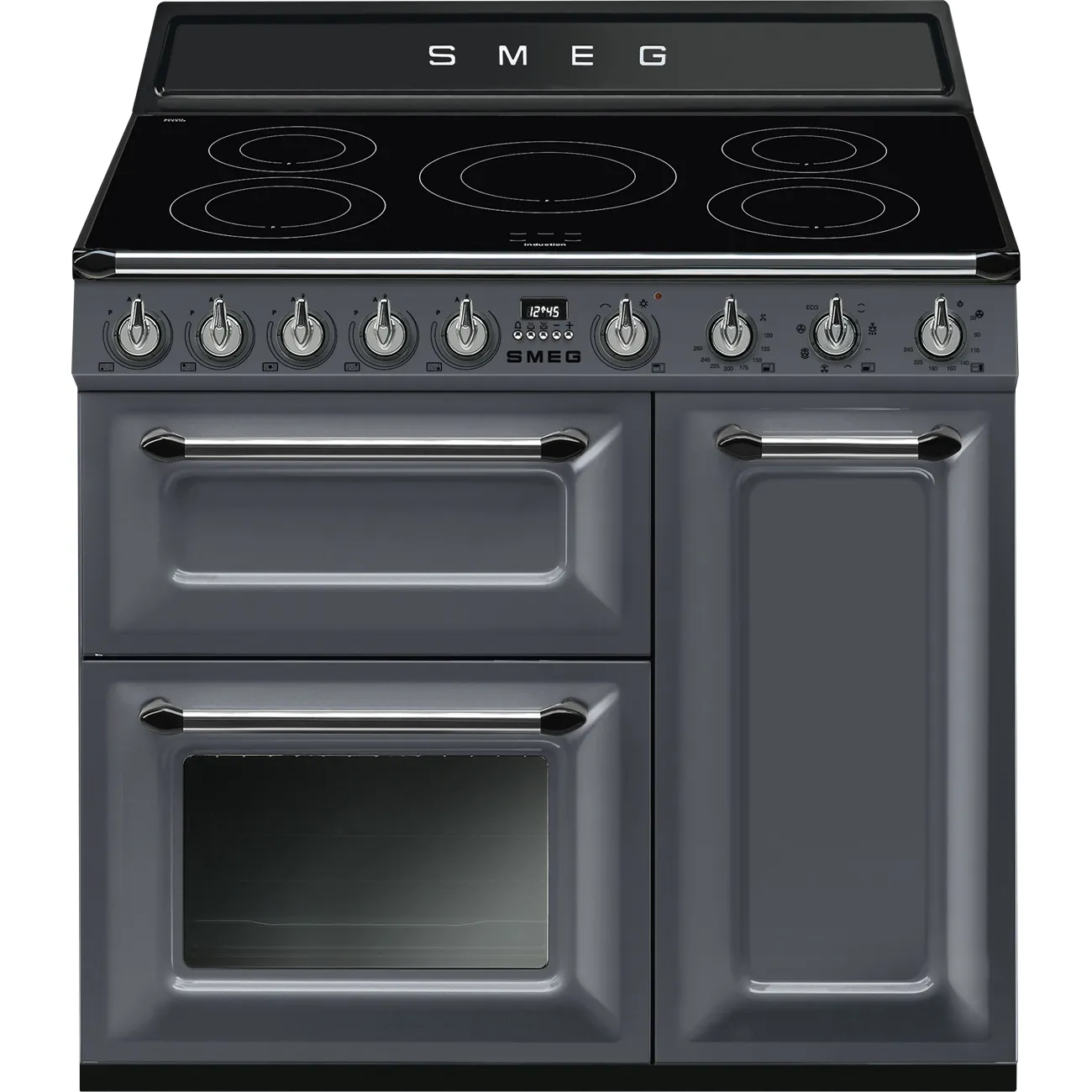 Bếp liền lò 90x60 cm Victoria – Xám đá slate