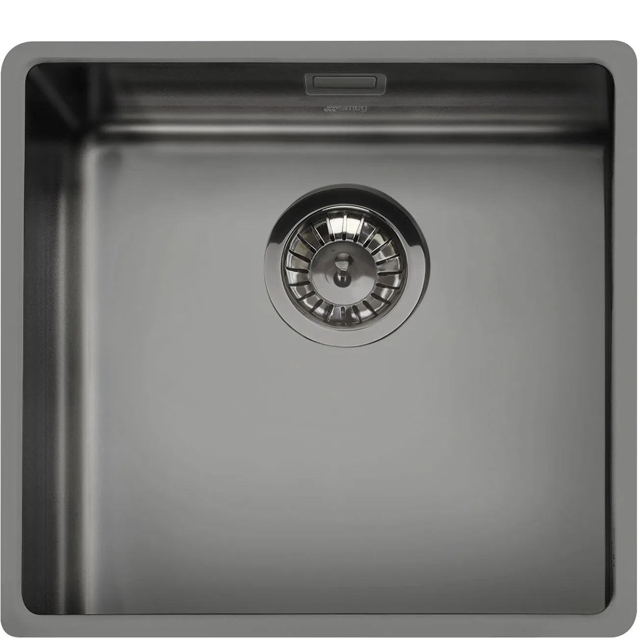 Chậu rửa 50 cm Universale – Inox tối