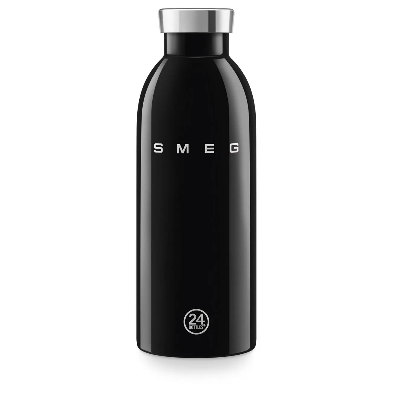 Bình nước SMEG x 24Bottles 7 cm 50's Style – Đen