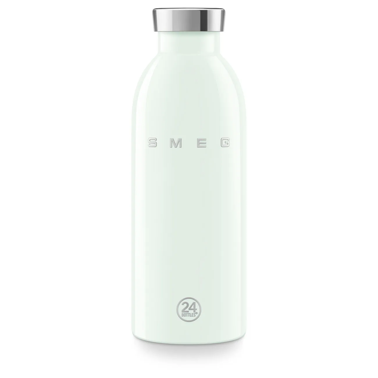 Bình nước SMEG x 24Bottles 7 cm 50's Style – Xanh lá pastel