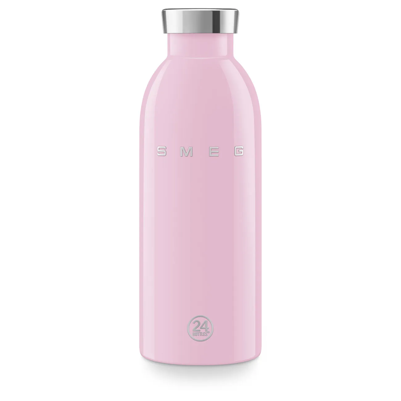Bình nước SMEG x 24Bottles 7 cm 50's Style – Hồng