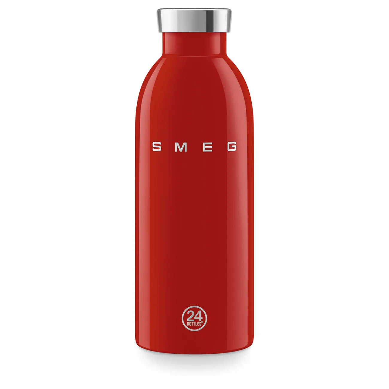 Bình nước SMEG x 24Bottles 7 cm 50's Style – Đỏ