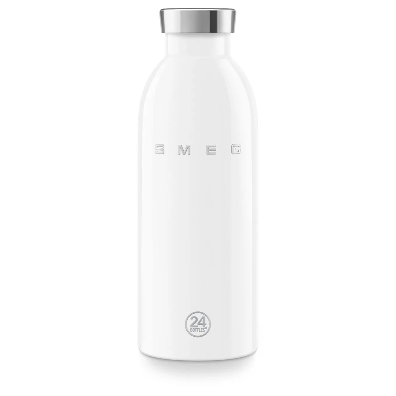 Bình nước SMEG x 24Bottles 7 cm 50's Style – Trắng